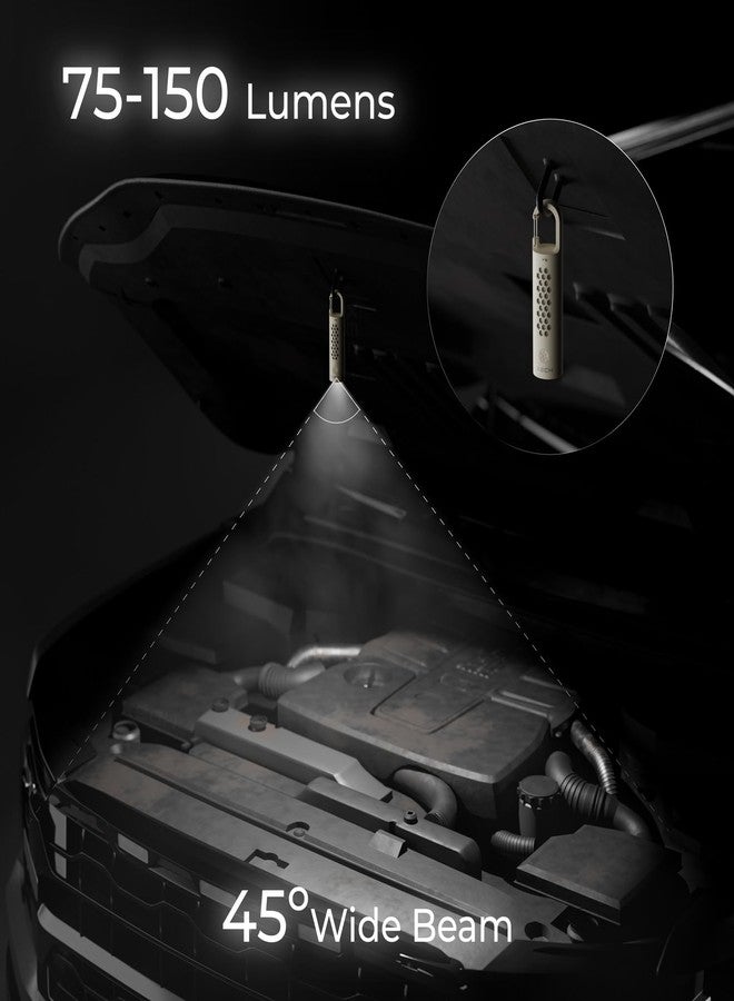 Xech مصباح يدوي قابل لإعادة الشحن من Xech مع منفذ USB-C للشحن، 4 أوضاع إضاءة (مدى بعيد، مدى قصير، SOS، وإضاءة جانبية) | مصباح يدوي صغير محمول باليد | أفكار هدايا للشركات للموظفين (شعاع ضوئي) - Image 5